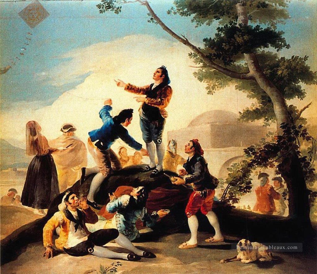 Le cerf volant Francisco de Goya Peintures à l'huile